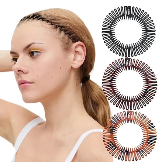 Fashion Stretch Rhinestone Hairband For Women